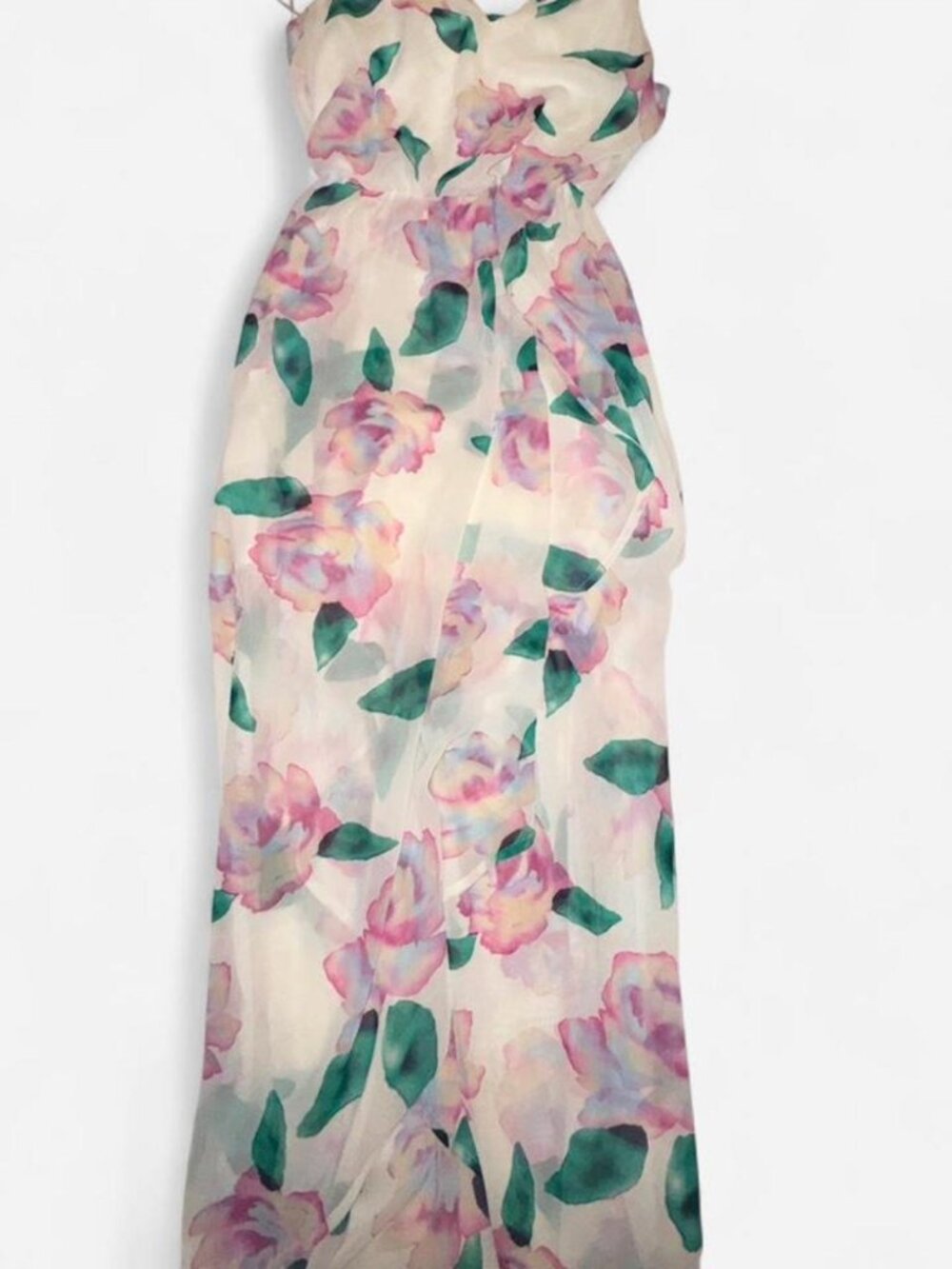 Sienna Sky floral maxi dress 🤍💚🩷
